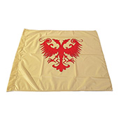 Zastava Nemanjića – poliester zlatna 100x100cm