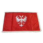 Nemanjić flag - satin red 150x100cm