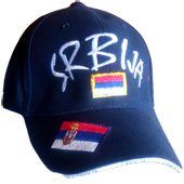 Navy cap Serbia inscription