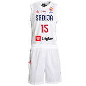 Peak Serbia national basketball team set for 2022/2023 with print - white