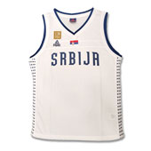 Peak dres košarkaške reprezentacije Srbije 2023  - beli