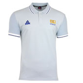 Peak Serbia national basketball team polo shirt 2023 - grey