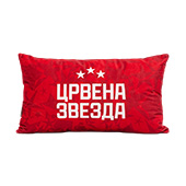 Jastuk Crvena zvezda 30x50cm - tri zvezde