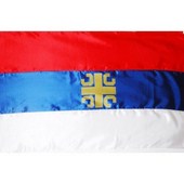 Zastava Srbija sa ocilima 3 m x 1.5 m