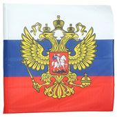 Mesh flag Russia 100 cm x 100 cm