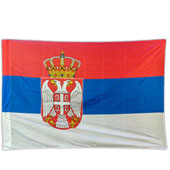 Zvanična zastava Srbije (2.3 x 1.45m)
