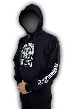 Serbian Power track suit - top