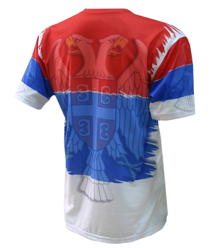 Kids T shirt Serbian in 3 colours with eagle-1 Kids T shirt Serbian in 3 colours with eagle-1