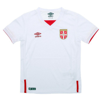 Umbro white kids Serbia jersey with print-1 Umbro white kids Serbia jersey with print-1