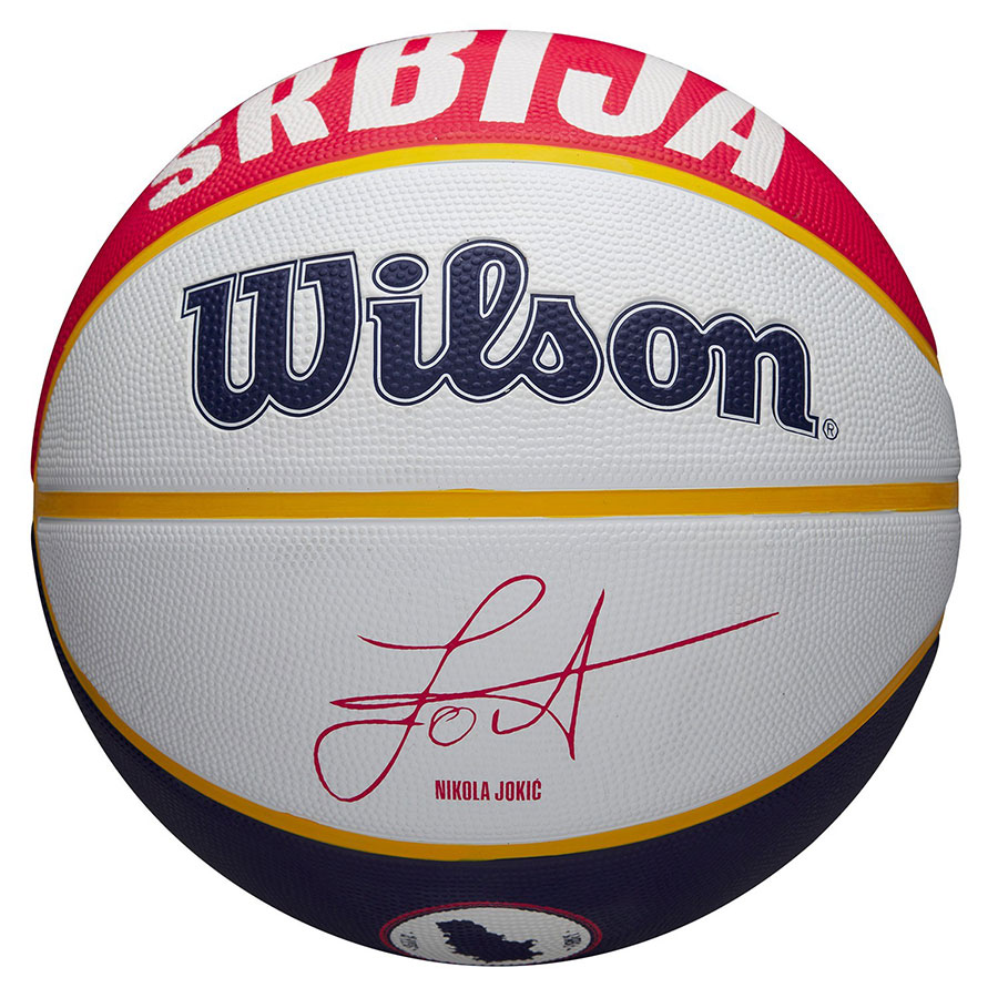 Wilson košarkaška lopta Srbija - Nikola Jokić WZ4006701XB