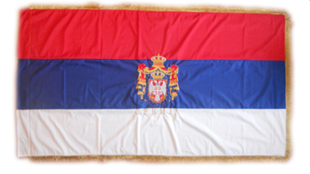 Vezena zastava Srbije 200 x 100 cm 