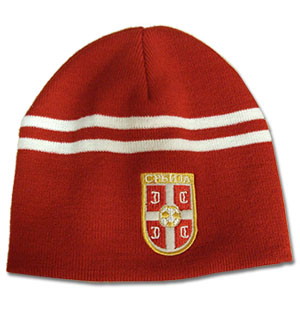 Serbian national team winter cap Serbian national team winter cap
