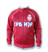 Serbia sweat suit - maroon - top