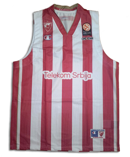 Champion dres KK Crvena zvezda 2015/2016 Champion dres KK Crvena zvezda 2015/2016