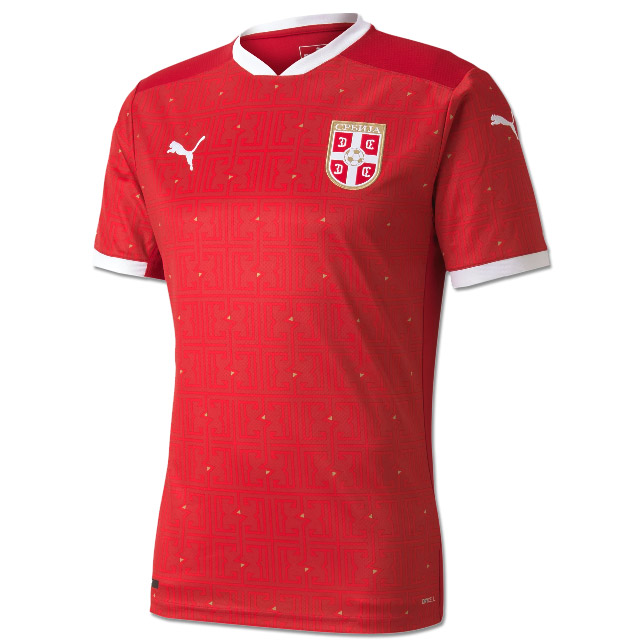 Puma dečiji crveni dres Srbije 2020 sa štampom