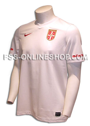 Serbian Supporters kit: white jersey + flag-2