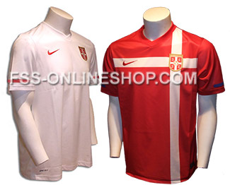 Supporters kit B: Serbian jerseys (red + white)
