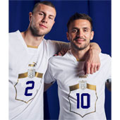 Puma beli dres Srbije za SP u Kataru 2022 sa štampom