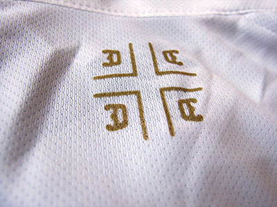 Umbro beli fudbalski dres Srbije-1