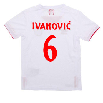 Umbro white kids Serbia jersey with print Umbro white kids Serbia jersey with print
