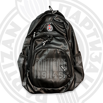 Black backpack FC Partizan 2034