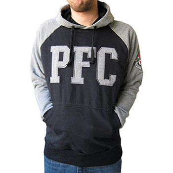 Hoodie PFC FC Partizan 2105 - gray inscription Hoodie PFC FC Partizan 2105 - gray inscription