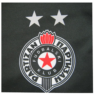 Replika šorca FK Partizan - crni 2110-1