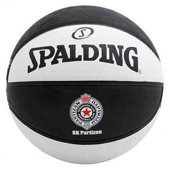 Spalding košarkaška lopta KK Partizan 2131 Spalding košarkaška lopta KK Partizan 2131