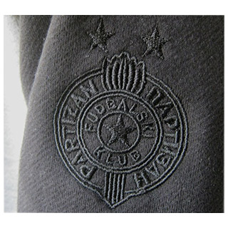 Gray & black sweatshirt FC Partizan 2166-2 Gray & black sweatshirt FC Partizan 2166-2