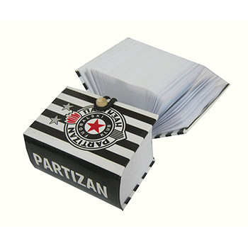 Mini blok za poruke FK Partizan 2293 Mini blok za poruke FK Partizan 2293