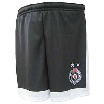Replica of kids shorts FC Partizan - black 2329