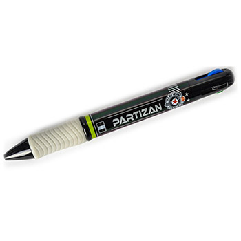 Hemijska olovka 4 boje FK Partizan 2790