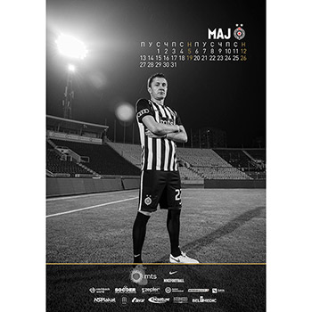 Kalendar FK Partizan 2019-1 Kalendar FK Partizan 2019-1