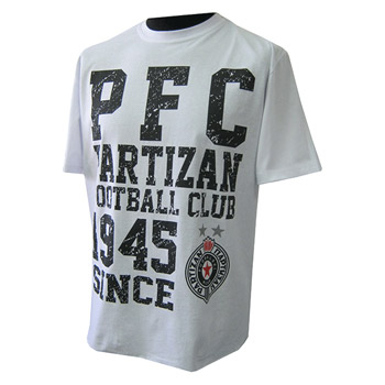 Bela majica PFC FK Partizan 4036 Bela majica PFC FK Partizan 4036