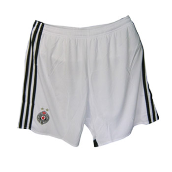 Adidas beli dečiji šorc FK Partizan 2014/2015 5006 Adidas beli dečiji šorc FK Partizan 2014/2015 5006