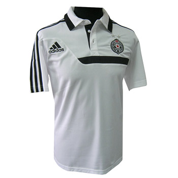 Adidas white polo shirt Tiro 2014 FC Partizan 5016