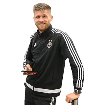 Black Adidas tracksuit FC Partizan 5029