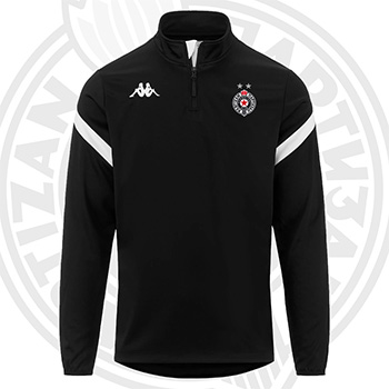 Kappa dečija crna trenerka FK Partizan 6077-2