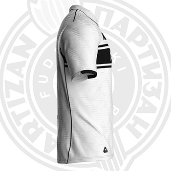 Kappa dečiji beli dres FK Partizan 2025/26-2 Kappa dečiji beli dres FK Partizan 2025/26-2