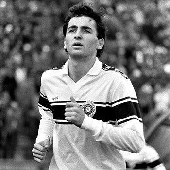 Kappa beli dres FK Partizan 2025/26 sa štampom-7