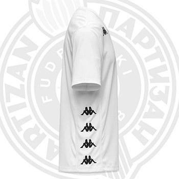 Kappa bela majica V-izrez FK Partizan 6098-1 Kappa bela majica V-izrez FK Partizan 6098-1