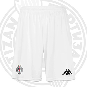 Kappa beli šorc FK Partizan 6109 Kappa beli šorc FK Partizan 6109