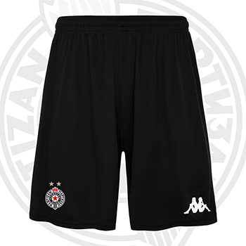 Kappa crni šorc FK Partizan 6111 Kappa crni šorc FK Partizan 6111