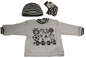 Baby set Partizan