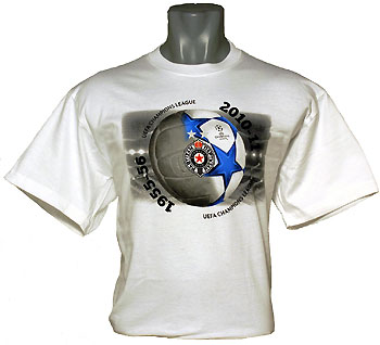 White T shirt Champions league