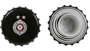 Partizan cup bed with bottle opener 2126