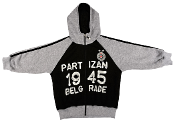 Dečiji duks sa Partizan kapuljačom 1945