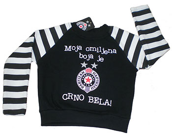 Kids sweatshirt FC Partizan - lines