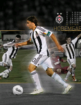 Kalendar FK Partizan 2012 Kalendar FK Partizan 2012
