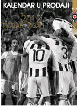 BC Partizan calendar 2012.-2